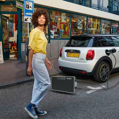 Cargador eléctrico rápido de 7 kW portátil con módulo de carga de 150V-750V