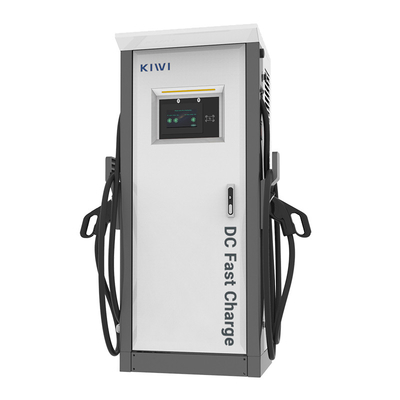 Estación de carga rápida para automóviles eléctricos de 3 fases de 120kw Chademo CCS1 CCS Tipo 2 Cargador de EV de CC rápido