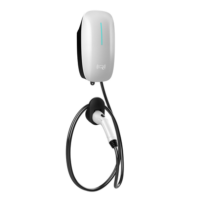 7kw 11kw 22kw Tipo 1 Tipo 2 Gbt Estación de carga de AC EV Método de inicio y facturación APP Código QRCode con descarga USB