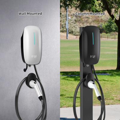 Ventas directas de fábrica enchufe de CA personalizable 7kw/11kw/22kw cargador de EV portátil batería de automóvil estación de carga de vehículos eléctricos