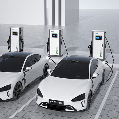 Hoteles Apartamentos 3 Fase Dual Smart DC cargador eléctrico rápido con CCS1 CCS2 GB/T CHAdeMO Interfaz estándar