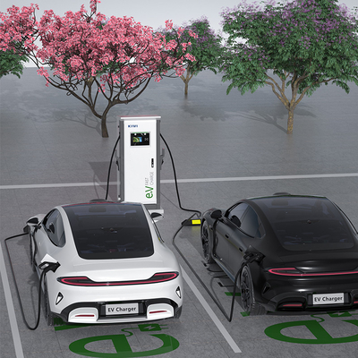 Hoteles Apartamentos 3 Fase Dual Smart DC cargador eléctrico rápido con CCS1 CCS2 GB/T CHAdeMO Interfaz estándar