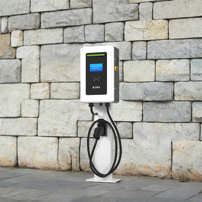 Un solo arma 20kW ~ 40kW cargador de EV de corriente continua Cargadores de vehículo eléctrico de nivel 3 Estación de carga rápida de corriente continua Ocpp