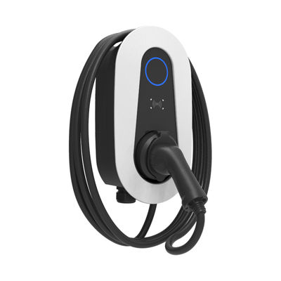 Cargador de vehículo eléctrico (VE) de CA de 7 kW con enchufe Tipo 1/Tipo 2/GB/T y RFID