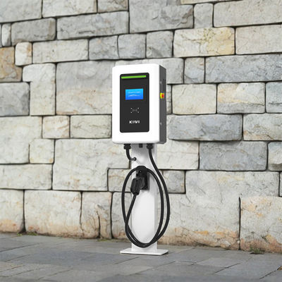 Cargador de vehículos eléctricos de corriente continua de 20 kW 30 kW 40 kW con CCS1 CCS2 GB/T CHAdeMO 130A